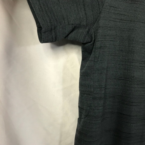 Nike Dri Fit Short Sleeve Tee Charcoal Medium - Picture 2 of 4